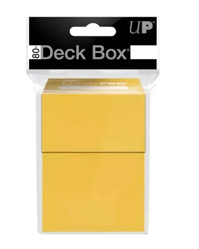 Ultra Pro: Deck Box 80+ - Yellow