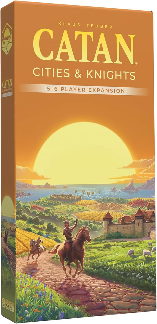 Catan: Cities and Knights - 5-6 player expansion (6th edition)