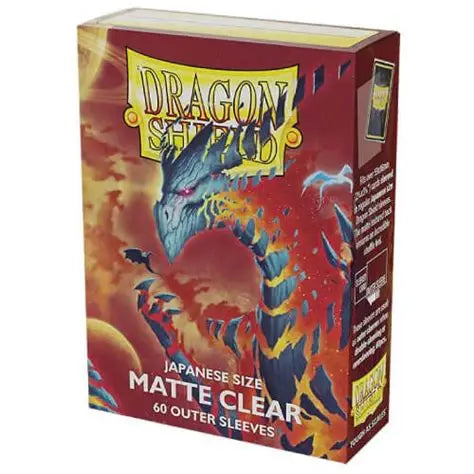 Dragon Shield: Matte Japanese Outer Sleeves - Clear