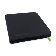 Vault X: Zip Binder 9-Pocket Sideloading - Black