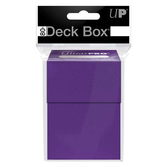 Ultra Pro: Deck Box 80+ - Purple